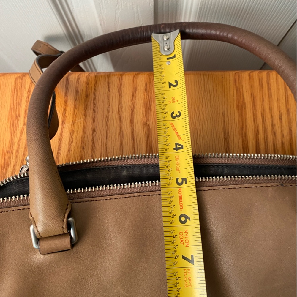 Coach Brown Leather Satchel - Picture 15 of 16